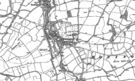Old Map of Honington, 1900 - 1904