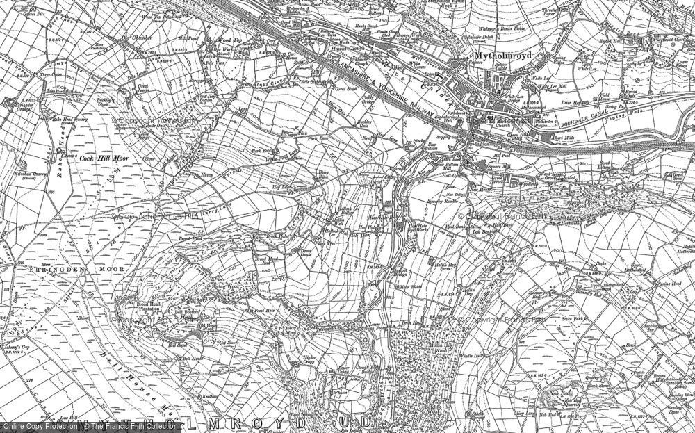 Old Map of Hoo Hole, 1892 in 1892