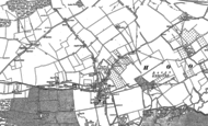 Old Map of Hoo St Werburgh, 1895