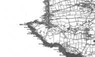 Old Map of Hope Cove, 1905