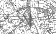 Old Map of Horley, 1895 - 1912