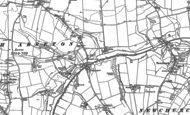 Old Map of Horringford, 1896