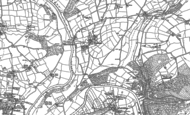 Old Map of Horsebridge, 1905