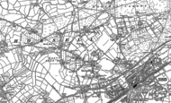 Old Map of Horsell, 1895
