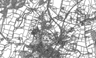 Old Map of Horsham, 1896