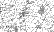 Old Map of Horsington, 1886 - 1887