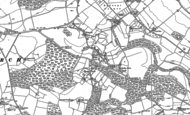 Old Map of Horsleys Green, 1897