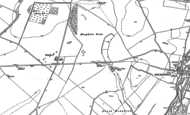 Old Map of Houghton Down, 1894 - 1895