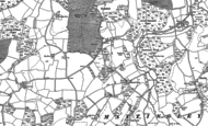 Old Map of Hound Green, 1894