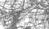 Old Map of Hounslow, 1894 - 1912