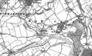 Old Map of How Caple, 1887 - 1903