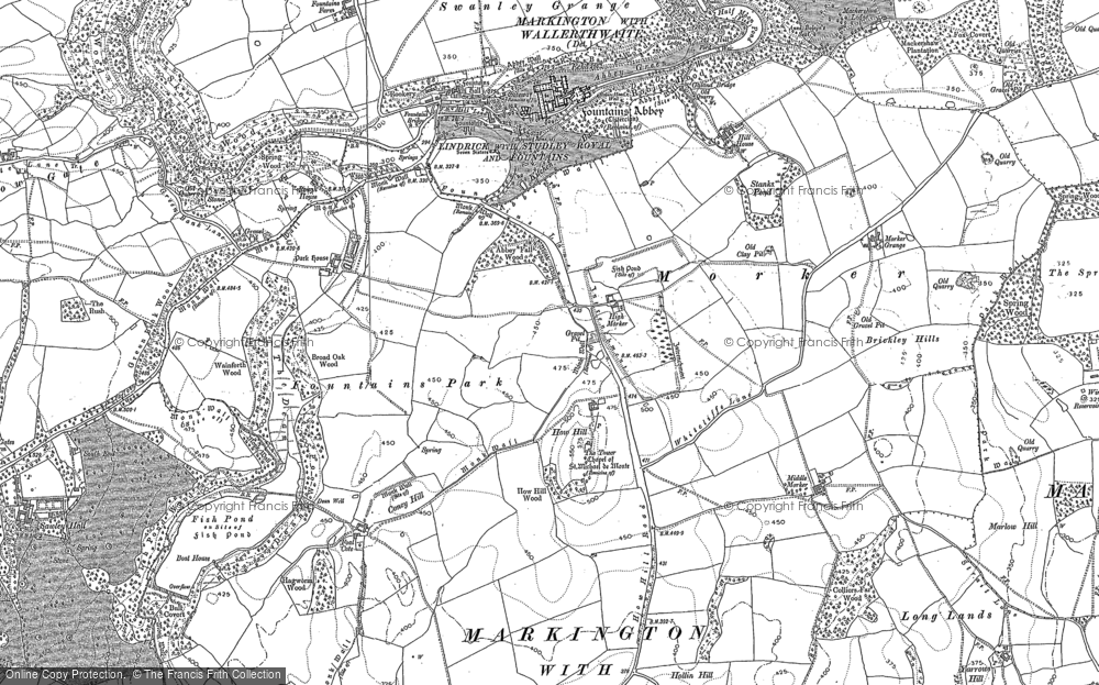 Old Map of How Hill, 1890 - 1908 in 1890