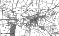 Old Map of Howden, 1889