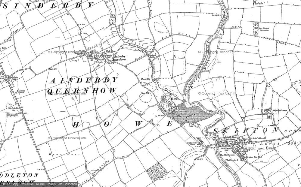 Old Map of Howe, 1890 - 1891 in 1890