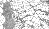 Old Map of Howle, 1880