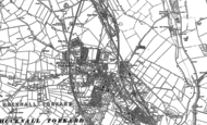 Old Map of Hucknall, 1899