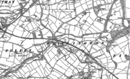 Old Map of Huddlesford, 1882