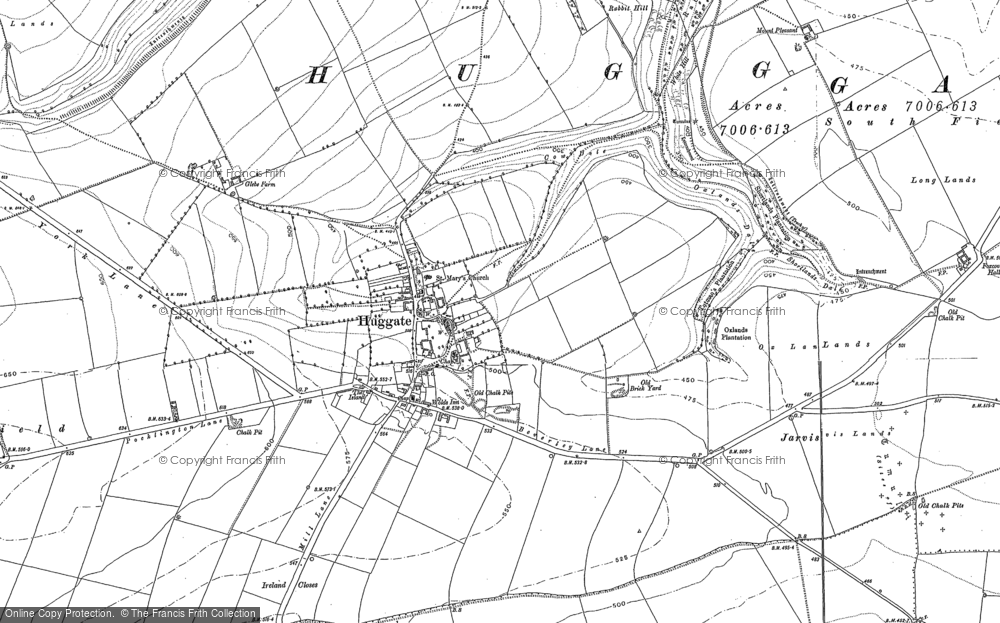 Huggate, 1890 - 1891