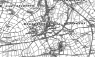 Old Map of Hugglescote, 1881 - 1882