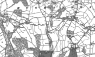 Old Map of Hughenden Valley, 1897