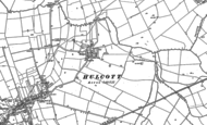 Old Map of Hulcott, 1922 - 1923