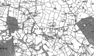 Old Map of Hulme Walfield, 1900