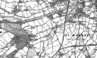 Old Map of Hunderton, 1885 - 1886