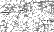 Old Map of Hunston, 1873 - 1909