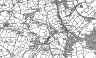 Old Map of Hunt End, 1903