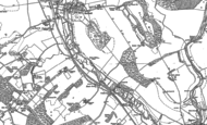 Old Map of Hunt's Green, 1898