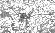 Old Map of Huntsham, 1887 - 1903