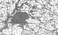 Old Map of Huntshaw, 1886