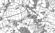 Old Map of Hunworth, 1885