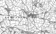 Old Map of Hursey, 1886 - 1901
