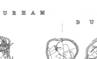 Old Map of Hurworth-on-Tees, 1892