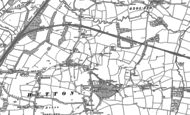Old Map of Hutton, 1895
