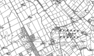 Old Map of Hutton End, 1898