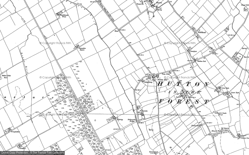 Hutton End, 1898