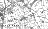 Old Map of Hutton Henry, 1896