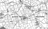 Old Map of Hutton Sessay, 1890 - 1891
