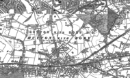 Old Map of Huyton, 1891