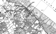 Old Map of Hythe, 1895 - 1896