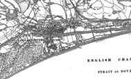 Old Map of Hythe, 1906