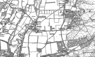 Old Map of Ibsley, 1907 - 1908