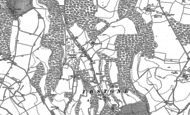 Old Map of Ibstone, 1897 - 1919