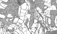 Old Map of Ibstone Common, 1897 - 1919