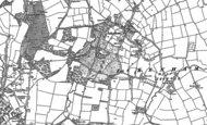 Old Map of Ickenham, 1894 - 1912