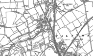 Old Map of Ickleford, 1899