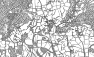 Old Map of Ide Hill, 1895 - 1907