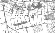 Old Map of Illington, 1882